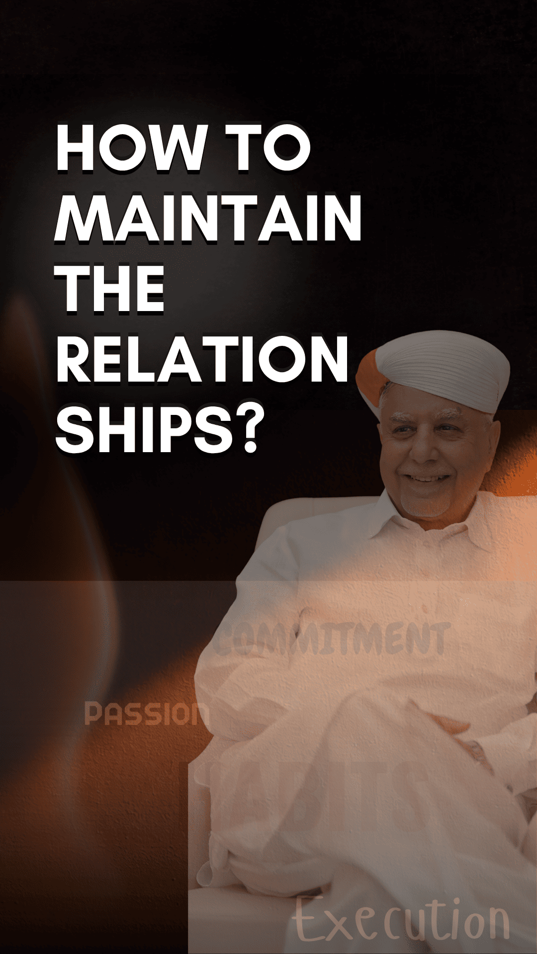 How to maintain the relationship